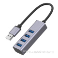 4 ports USB2.0 hub socket mode for laptop